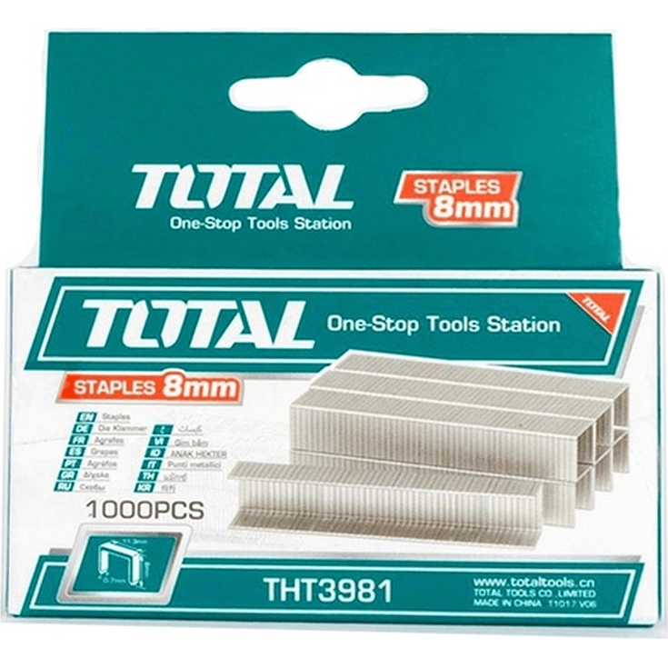 Total Staple Wire for Gun Tacker | Total by KHM Megatools Corp. Total Staple Wire for Gun Tacker | Total by KHM Megatools Corp.